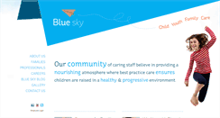 Desktop Screenshot of blueskyfamilycare.com